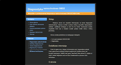 Desktop Screenshot of diagnostyka-samochodowa.net.pl